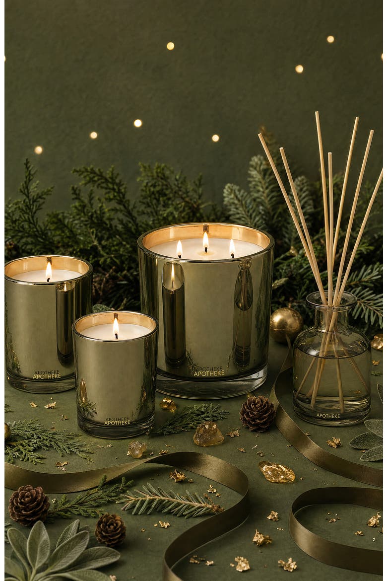 Black Cypress Reed Diffuser, Alternate, color, MEDIUM GREEN