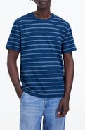 Madewell Indigo Dyed Cotton Slub T-Shirt