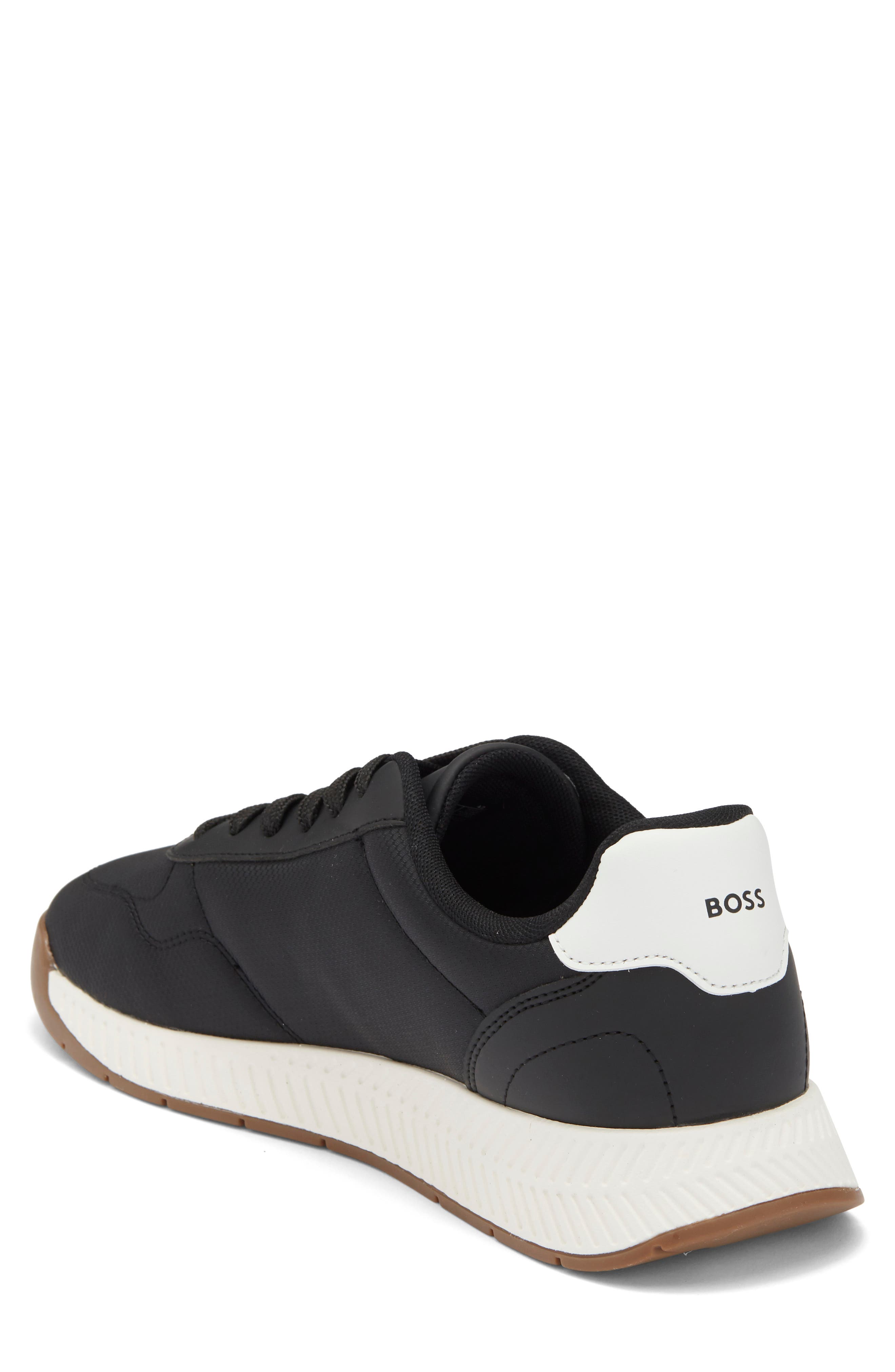 Titanium Runn Sneaker, Alternate, color, BLACK