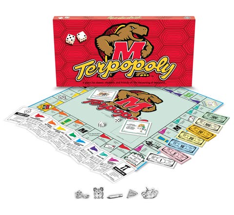 University of Maryland Terpopoly Monopoly Board Game