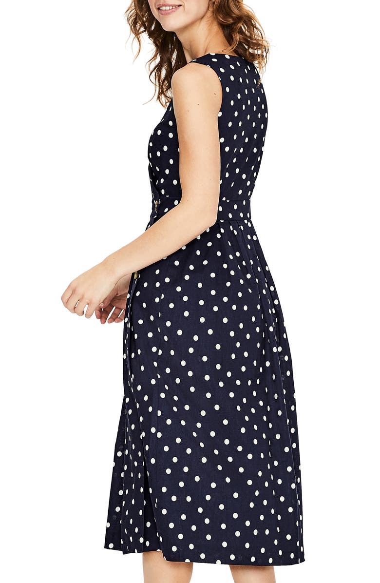 Boden Arwen Wrap Midi Dress, Alternate, color,