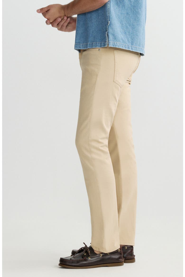 Russell DL Ultimate Knit Slim Straight Jeans, Alternate, color, SANDLOT