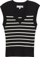 CITY BLUES Stripe Sweater Vest