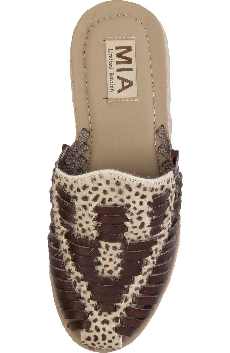 MIA Erin Espadrille Mule, Alternate, color, Cheetah