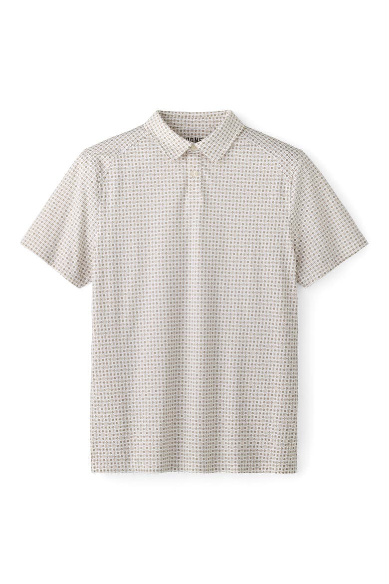 Commuter Foulard Performance Polo, Alternate, color, BONE FOULARD