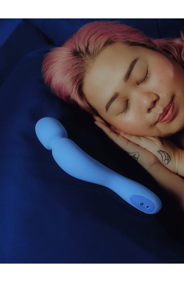 Dame Products Dame Com Wand Vibrator, Alternate, color, Periwinkle