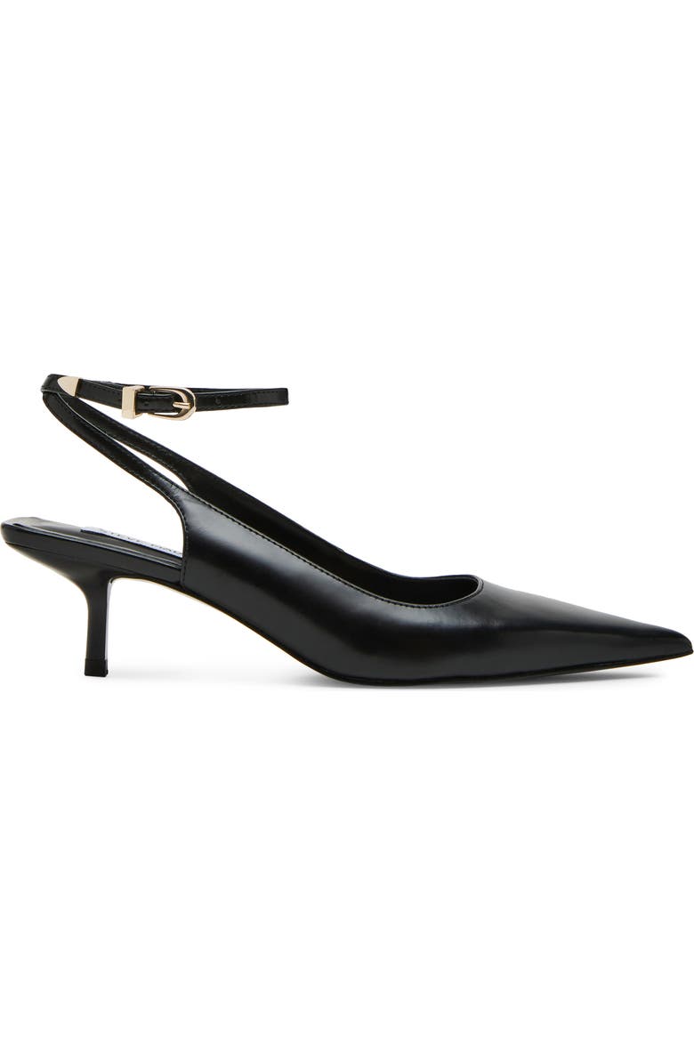Steve Madden Rizzie Ankle Strap Pointed Toe Kitten Heel Pump, Alternate, color,