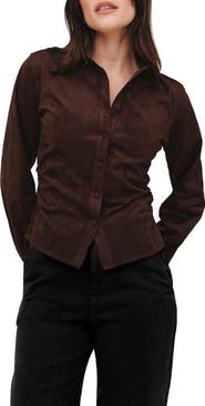 Bella Dahl Fitted Button Front Shirt