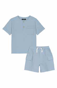 Joe's Jeans Henley & Shorts Set