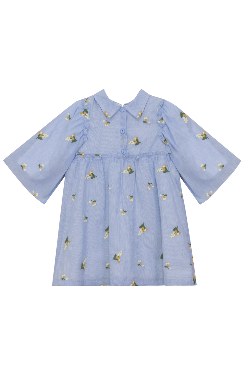 Clô Cotton Woven Floral Dress, Main, color, Blue Floral