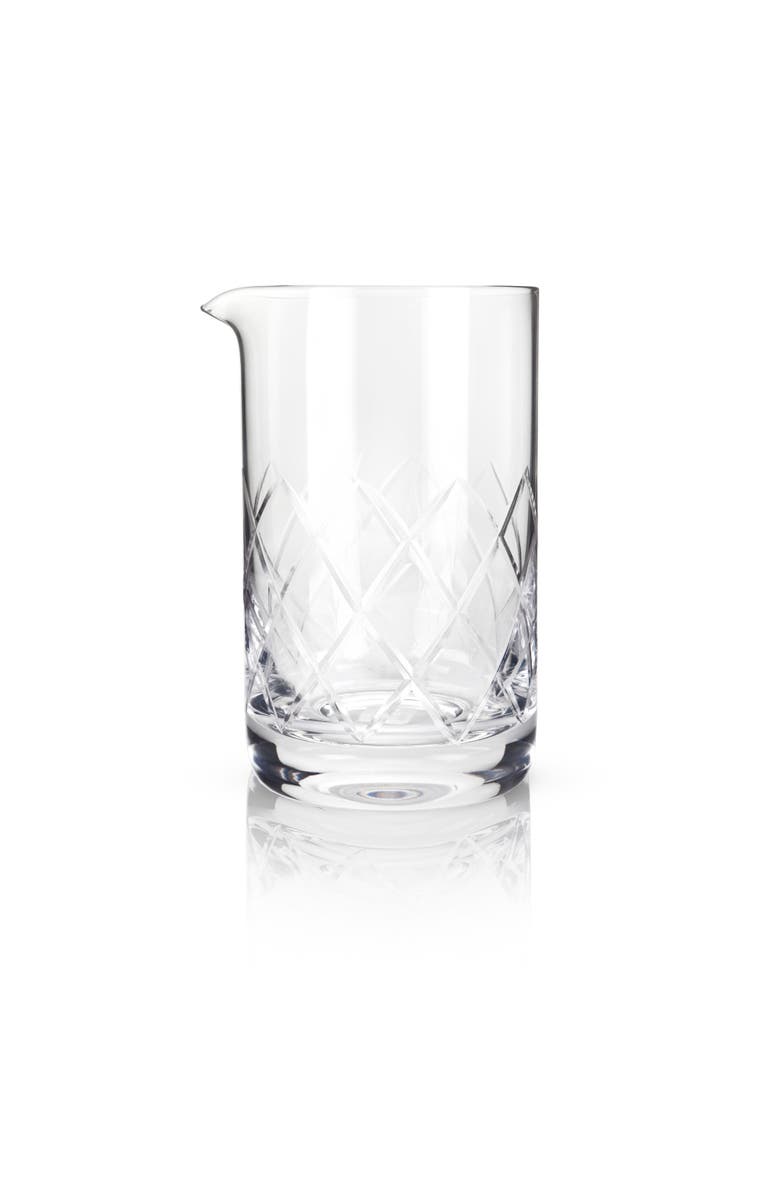 Viski Professional Crystal Extra Large Mixing Glass, Main, color, Clear