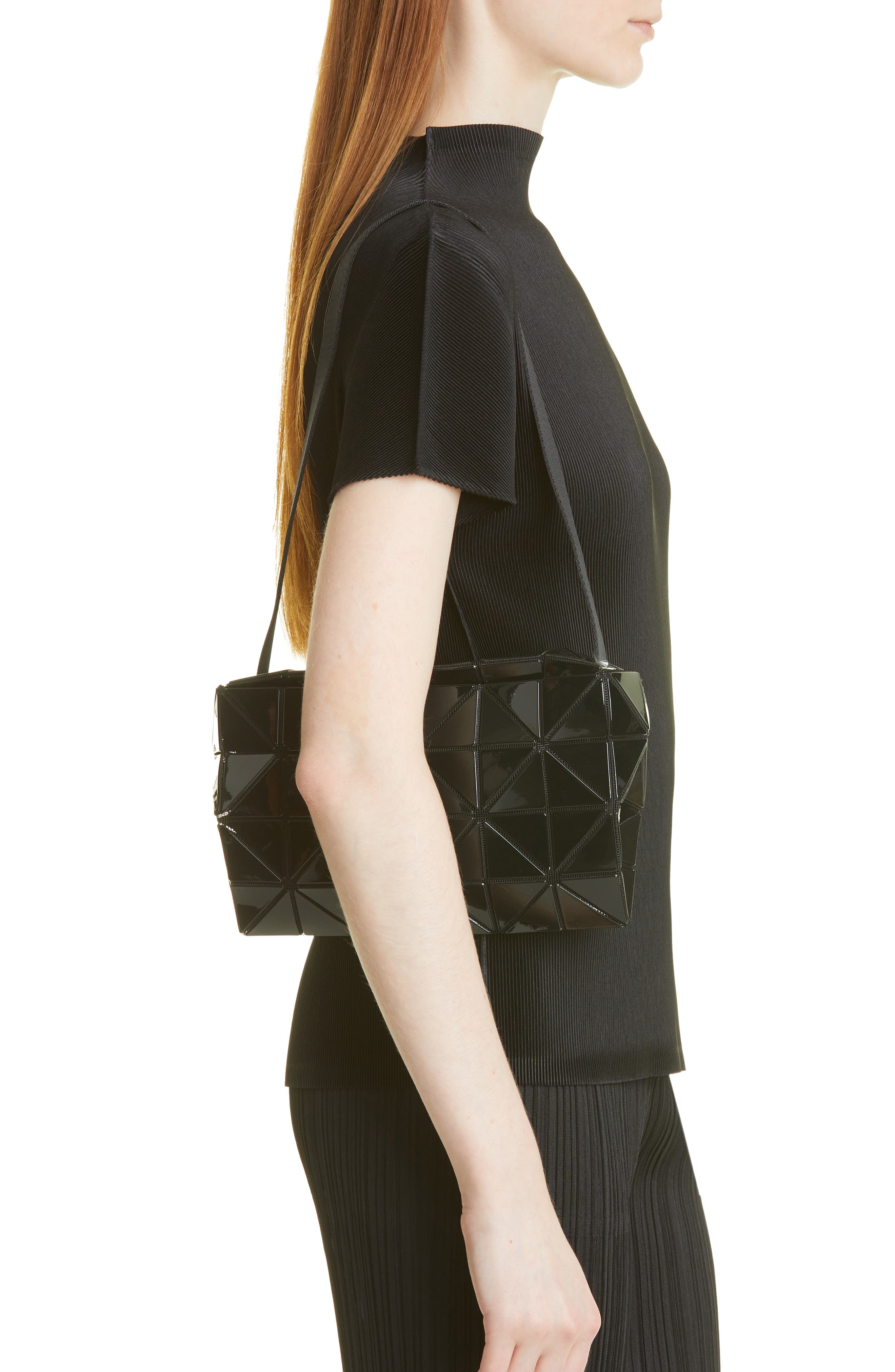 Bao Bao Issey Miyake Carton Shoulder Bag, Alternate, color, 