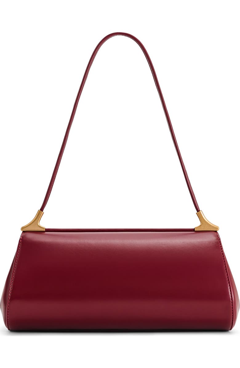 JW PEI Eloise Faux Leather Shoulder Bag, Alternate, color, Burgundy