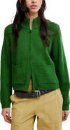 Free People WTF On It Full Zip Sweatshirt