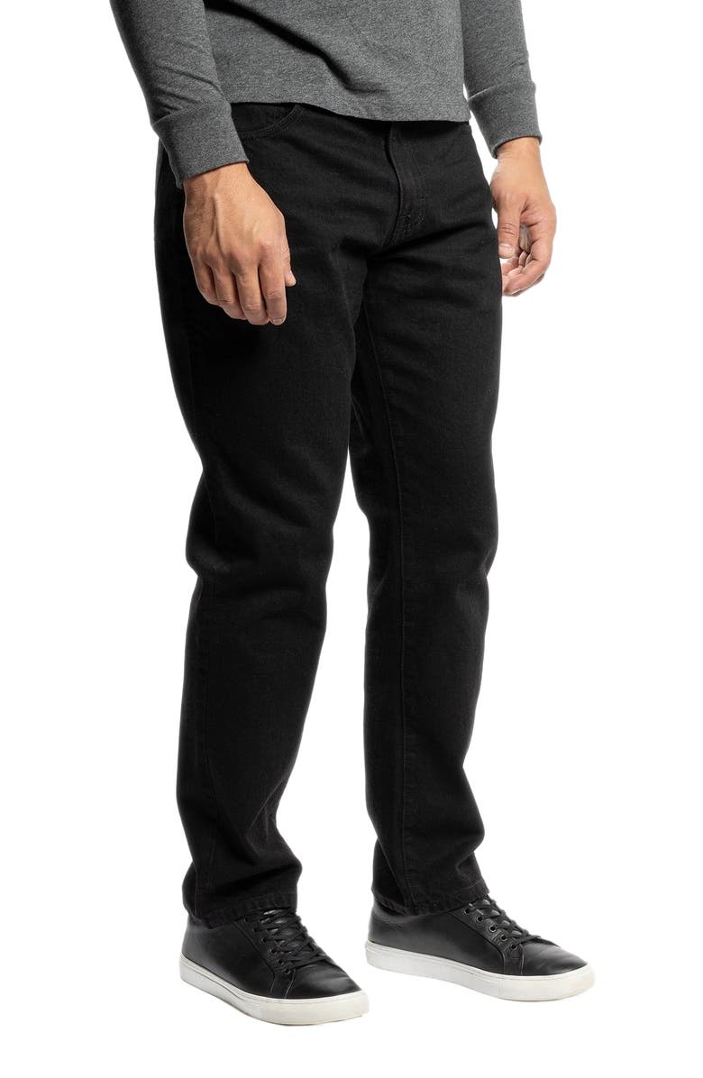 Peter Manning PMNYC Jeans Standard Fit, Alternate, color, Black - Short