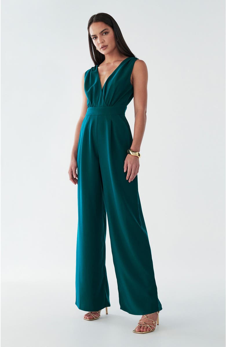 BWLDR Parker Jumpsuit, Alternate, color, Emerald