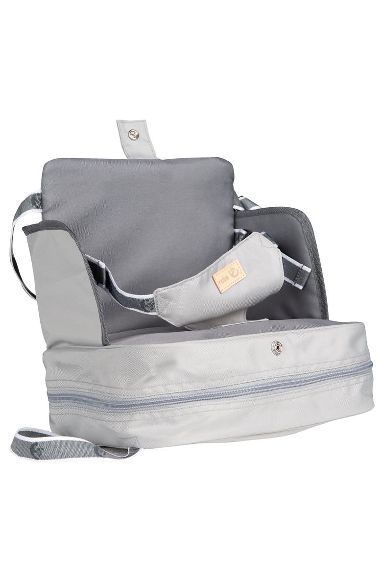 Roba-Kids Kids Inflatable Booster Seat with Raised Sides, Little Stars, Main, color, Gray