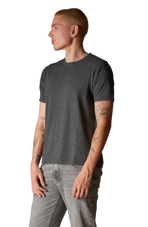 Members Only Crew Neck T-shirt In Charcoal