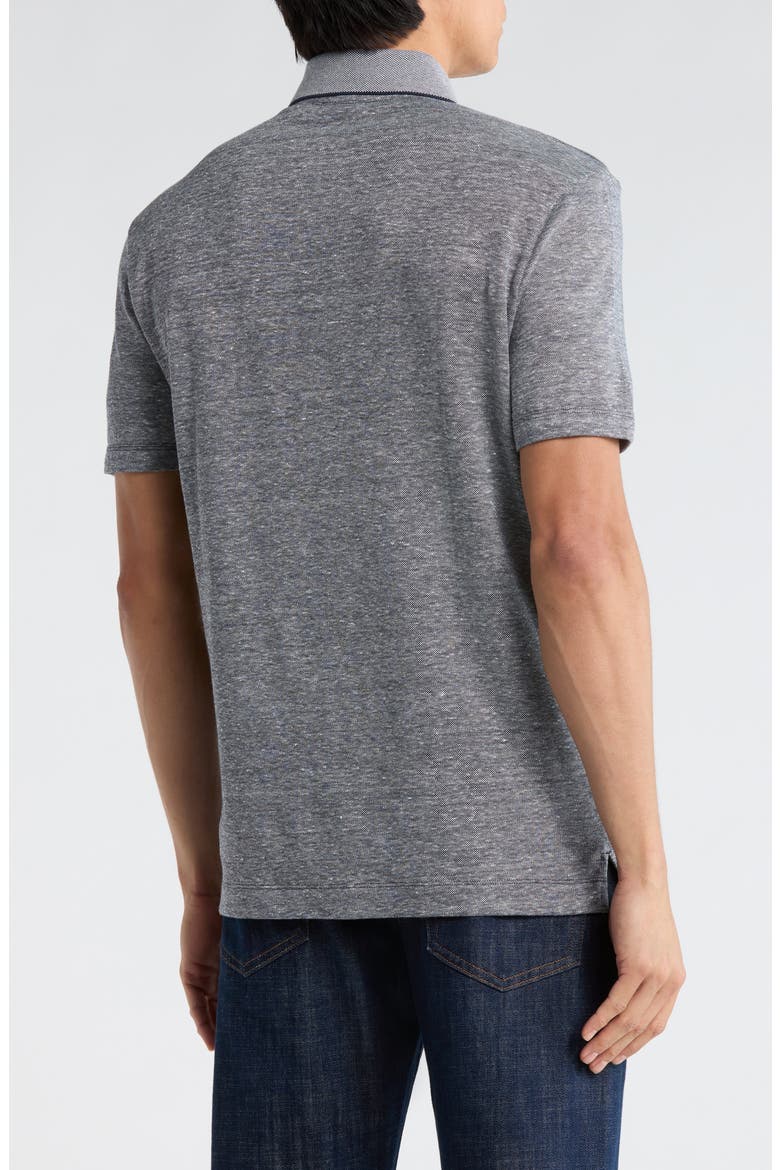 Press Short Sleeve Polo, Alternate, color, DARK BLUE