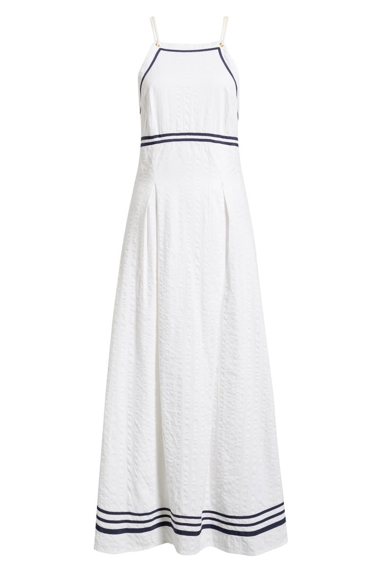 Caspian Sleeveless Maxi Dress, Alternate, color, WHITE