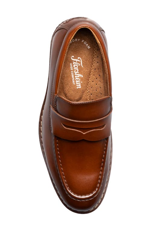 Florsheim Boys' Rucci Moc Toe Penny Loafers - Toddler, Little Kid, Big Kid In Brown