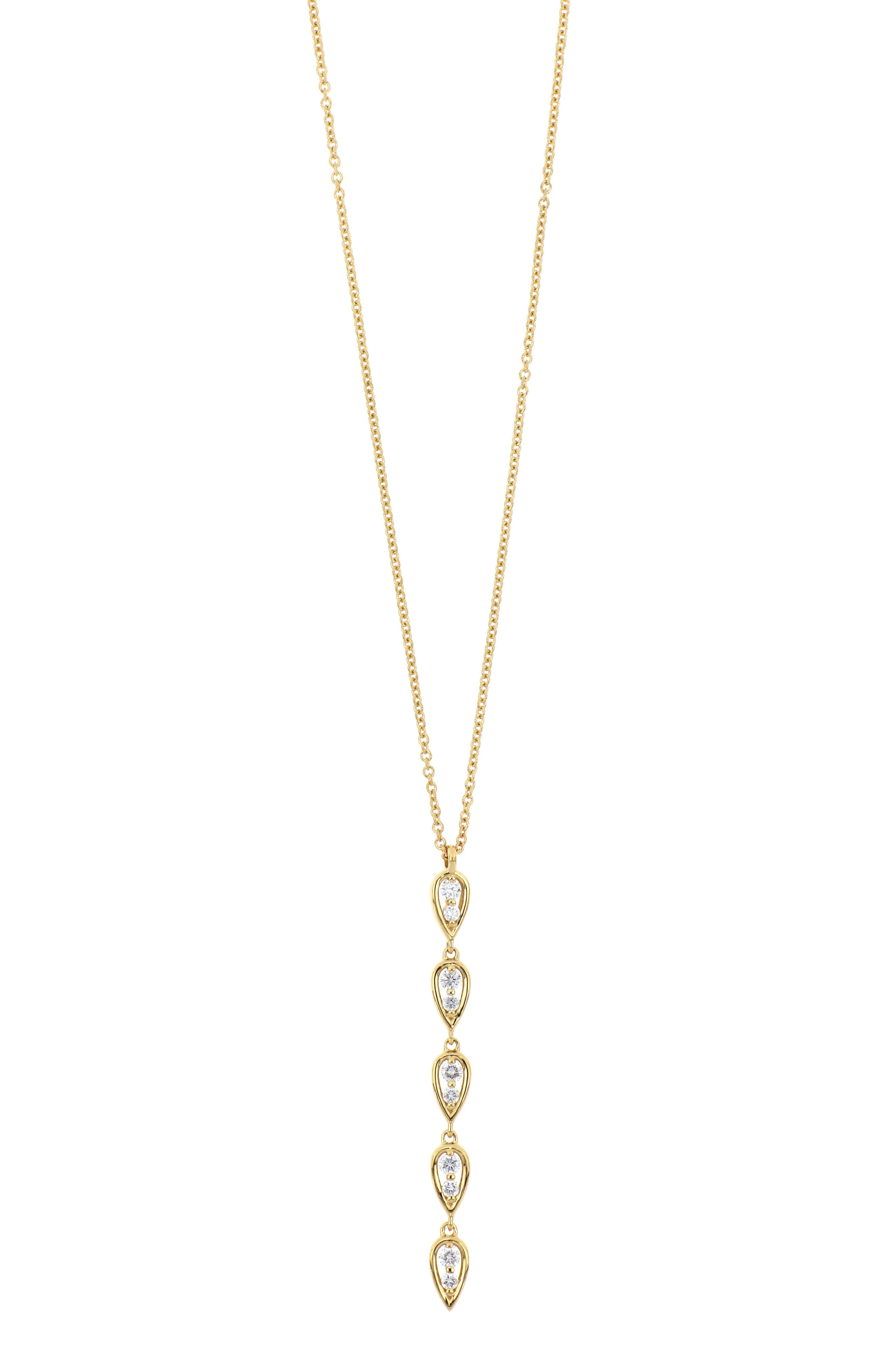 Bony Levy Mika Diamond Y-Necklace