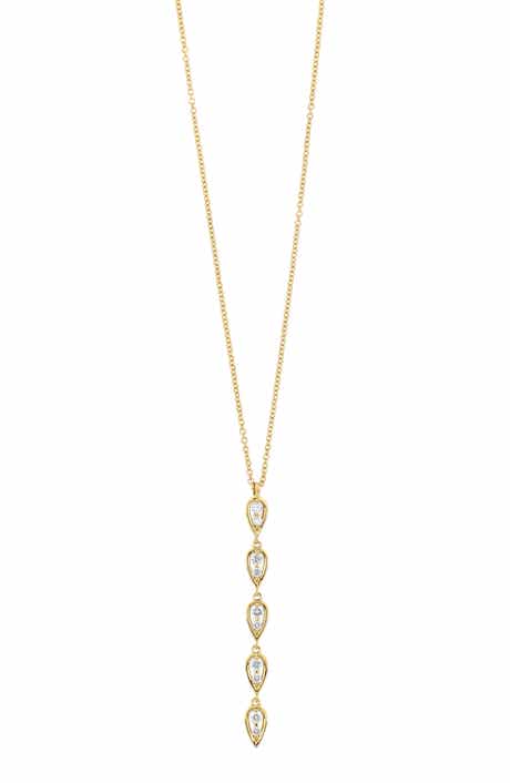 Bony Levy Mika Diamond Y-Necklace