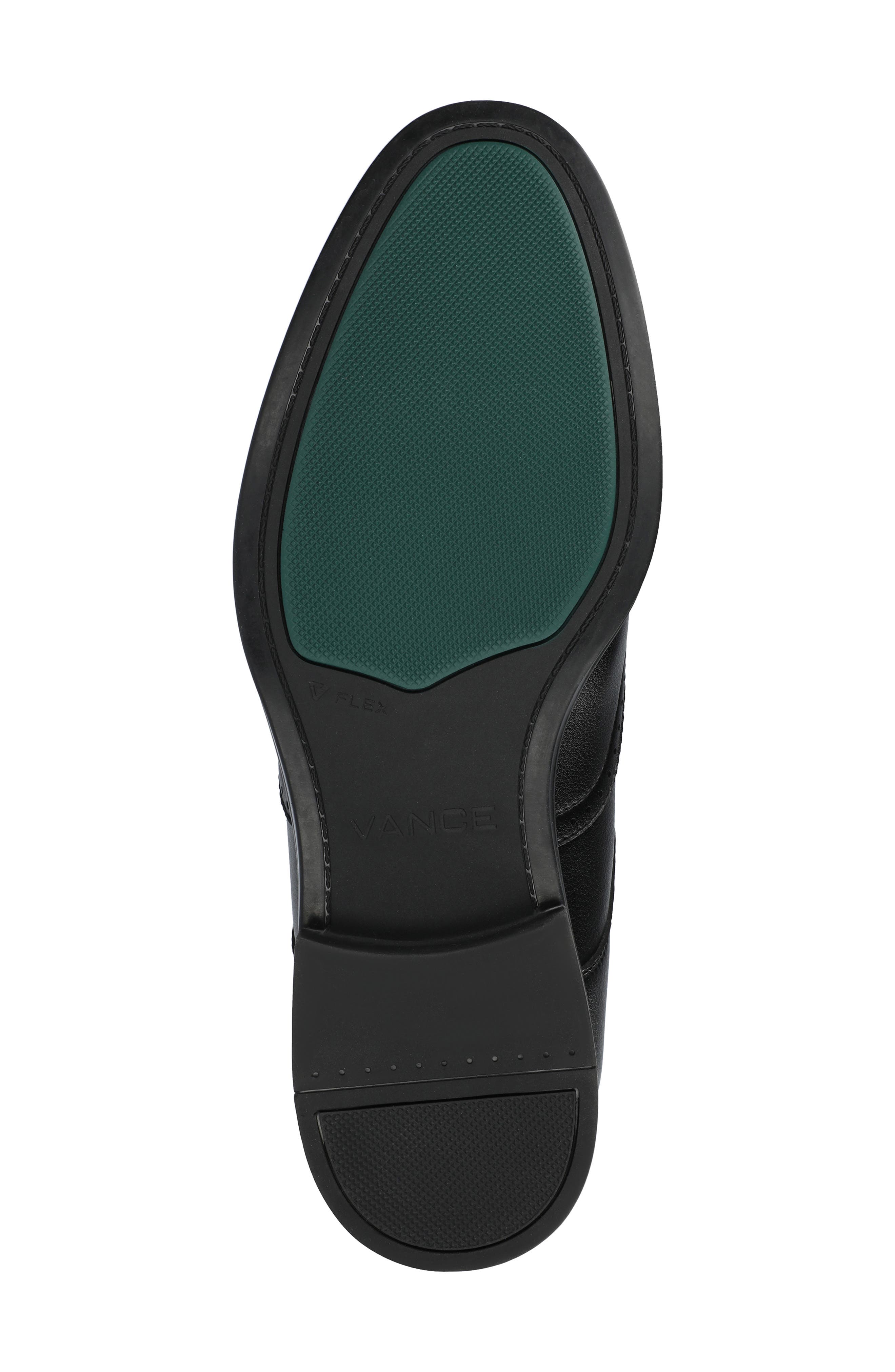 VANCE CO Cormac Brogue Derby, Alternate, color, Black