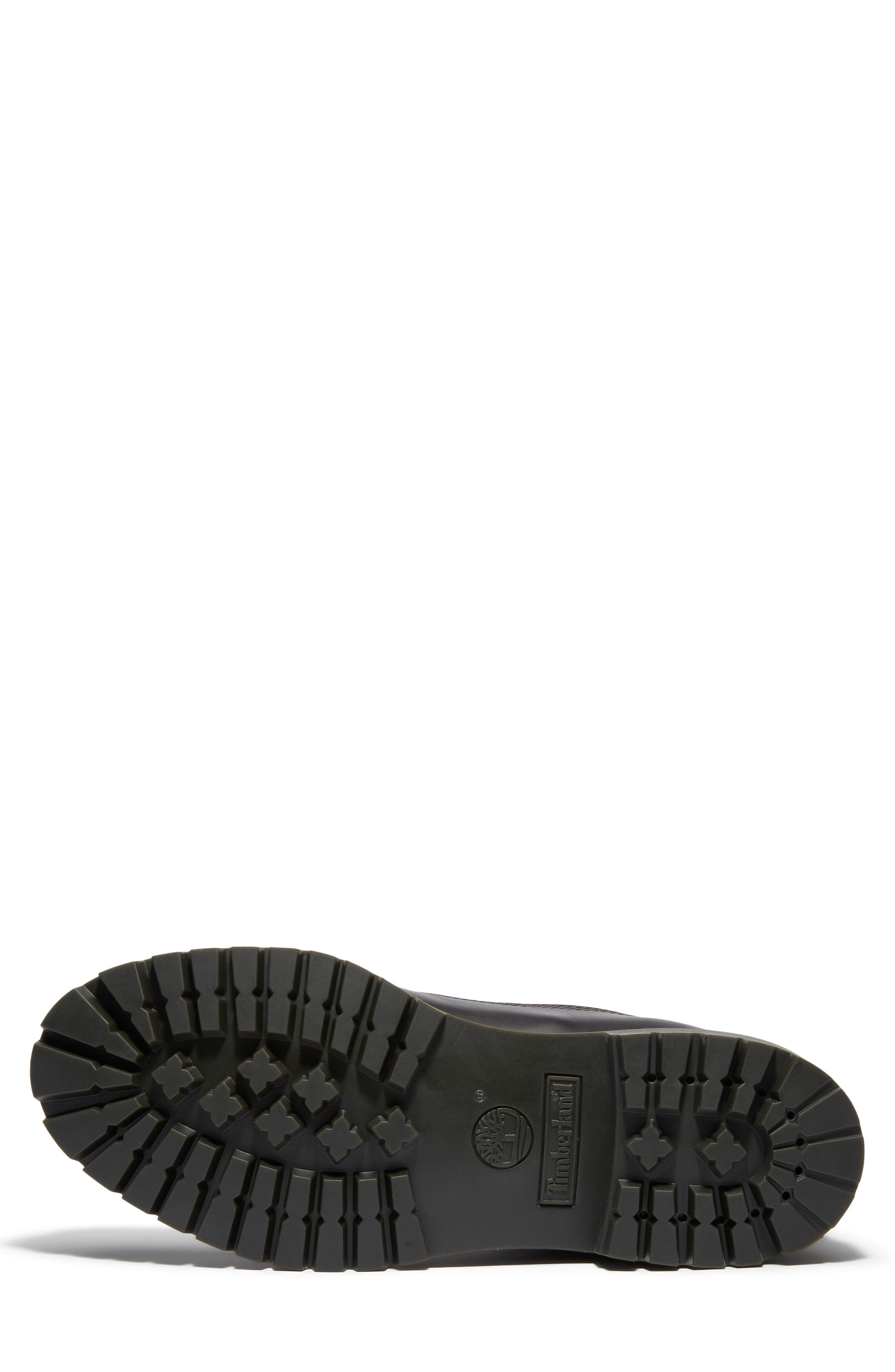 Timberland Premium 6-Inch Waterproof Boot, Alternate, color, Black Grain/ Dark Brown