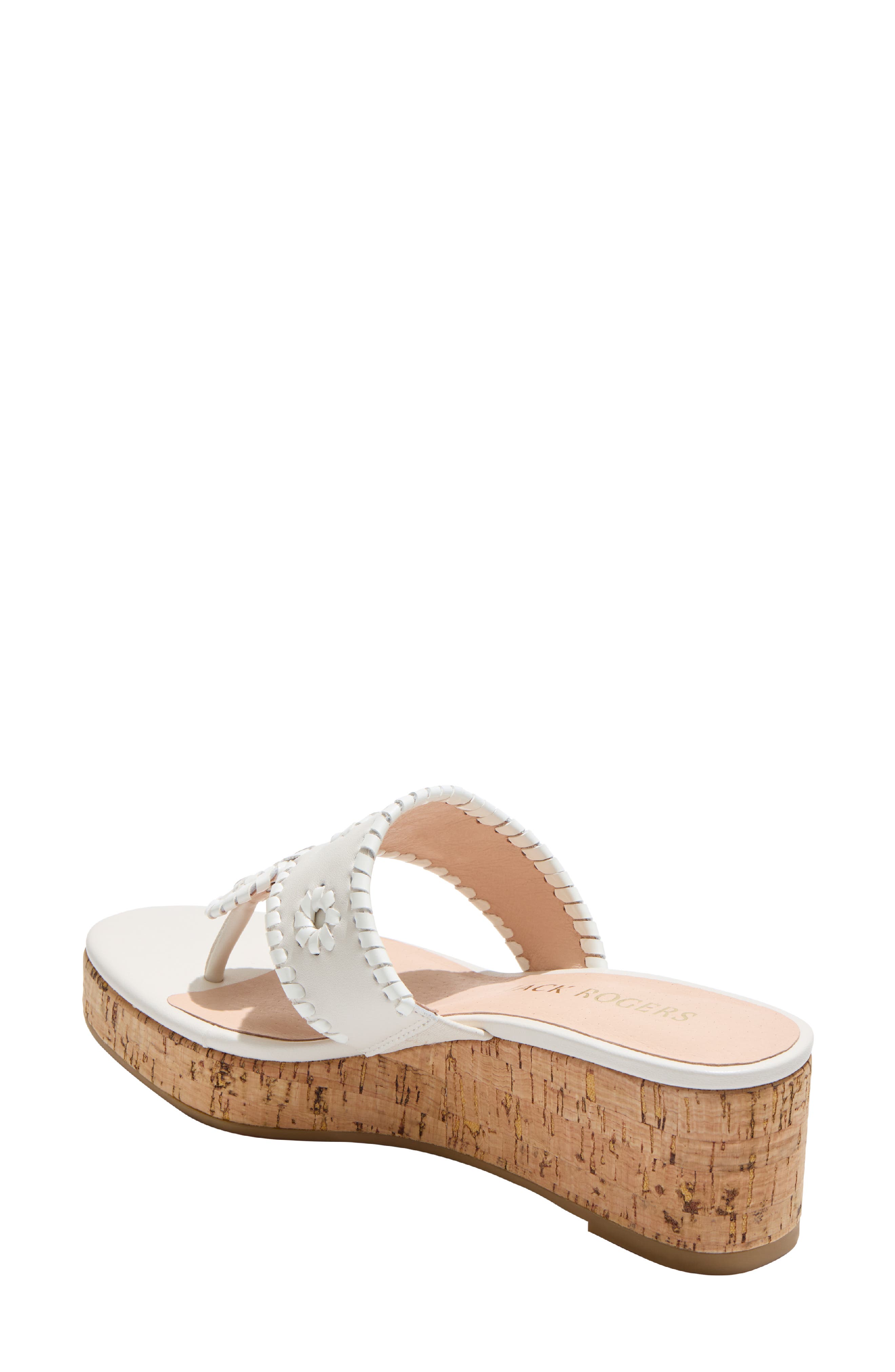 Jack Rogers Jacks Platform Wedge Sandal, Alternate, color, 