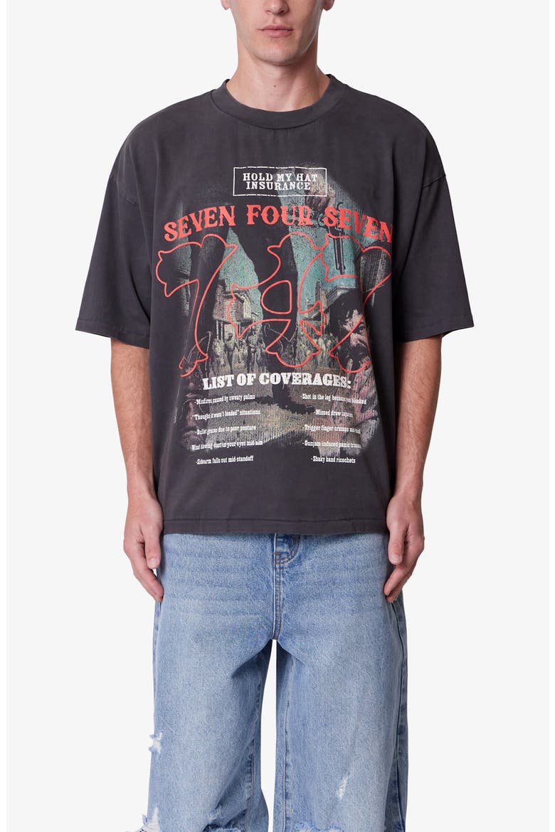 747 Graphic T-Shirt, Alternate, color, WASHED BLACK