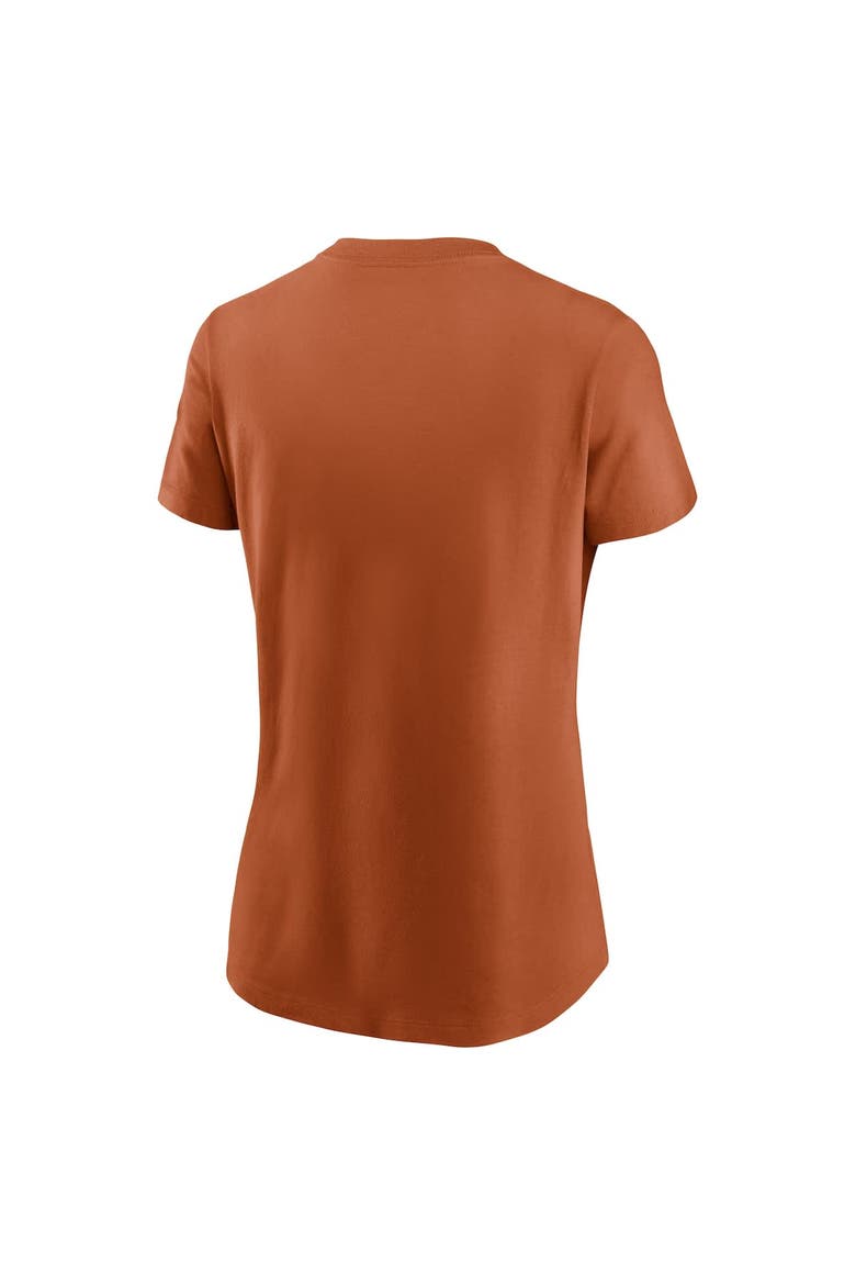 Women's Nike Texas Orange Texas Longhorns Local Script T-Shirt, Alternate, color, Burnt Orange