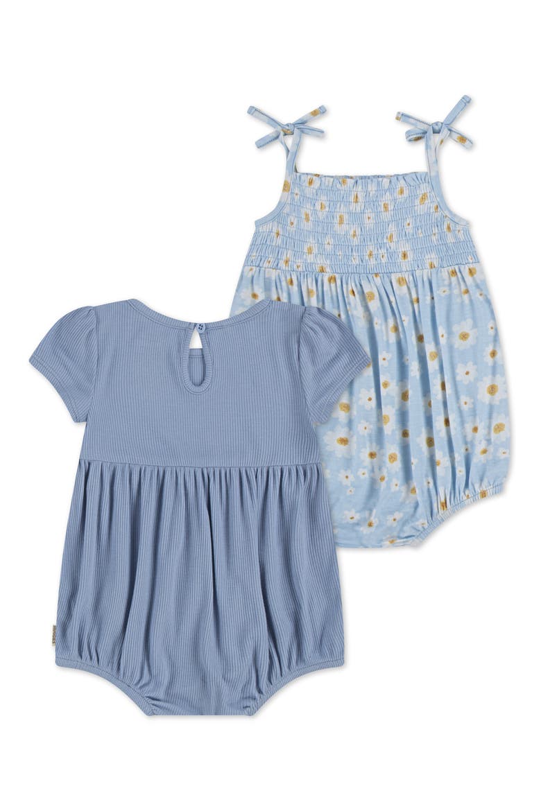 Kids' 2-Pack Rompers, Alternate, color, BABY BLUE