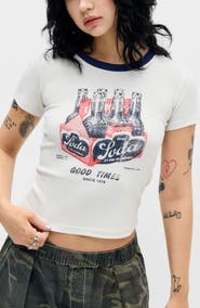 BDG Urban Outfitters Soda Cotton Graphic Baby Tee