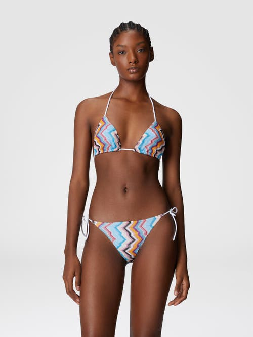 Missoni Klassischer Bikini Aus Viskose Und Lamé In Multicoloured