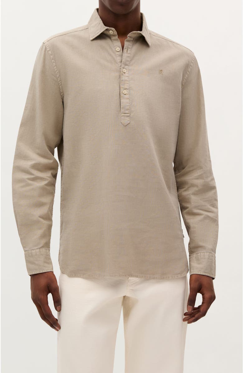 Scalpers New Polera Colors Shirt, Main, color, Beige