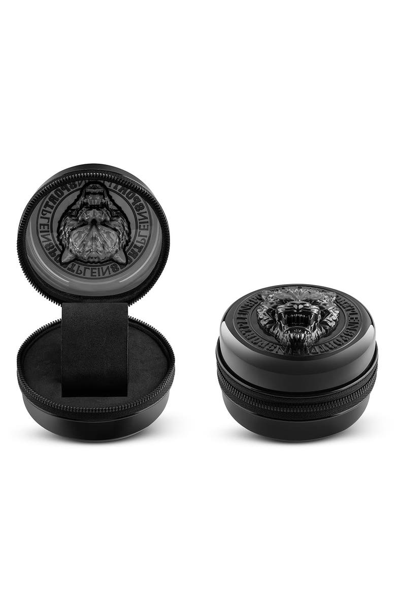 PLEIN SPORT Touchdown Silicone Strap Watch, 44mm, Alternate, color, Ip Black