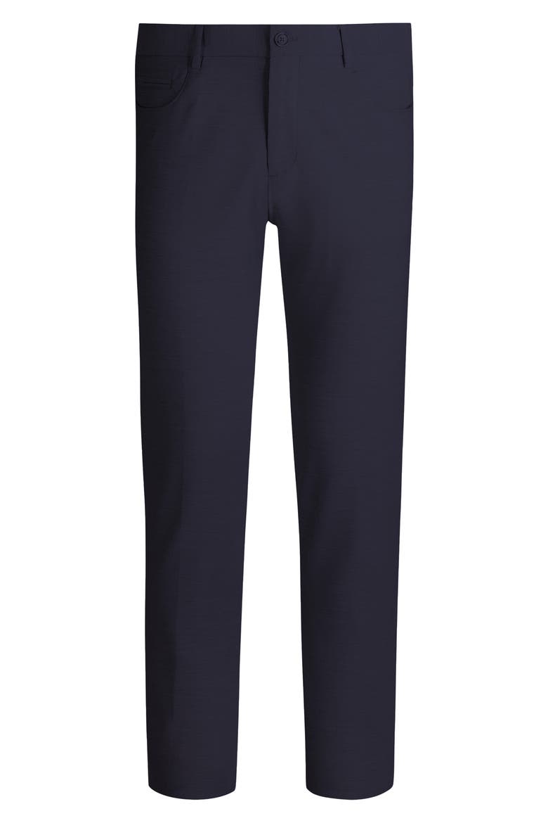 Solid Stretch Pants, Alternate, color, MIDNIGHT