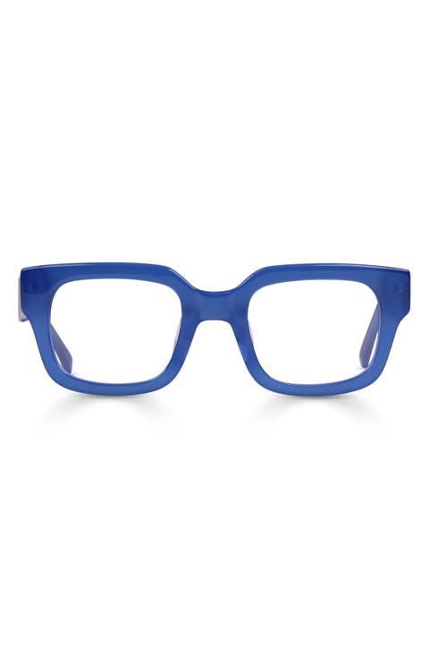Square Off 47mm Small Square Reading Glasses (Average)