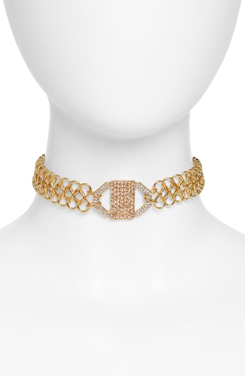 Open Edit Set of 2 Imitation Pearl Collar & Choker Necklaces, Alternate, color,