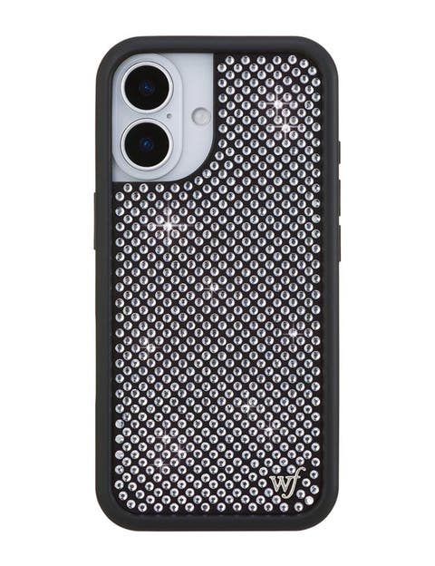 White Rhinestone iPhone 17/17e/Air/17 Pro/17 Pro Max Case