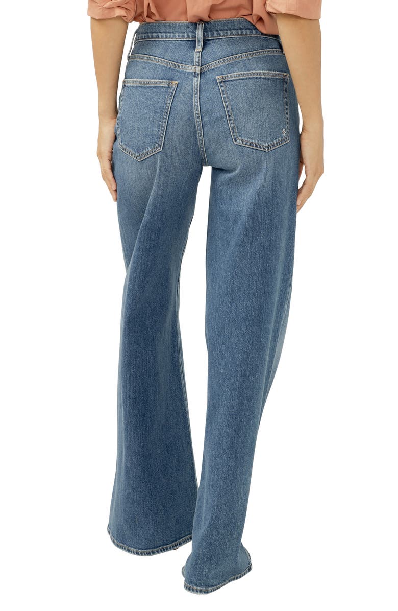 Silver Jeans Co. Highly Desirable High Rise Wide Leg Jeans, Alternate, color, Picadilly