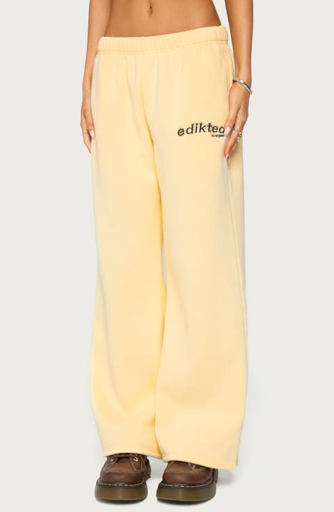 West Coast Wide Leg Sweatpants