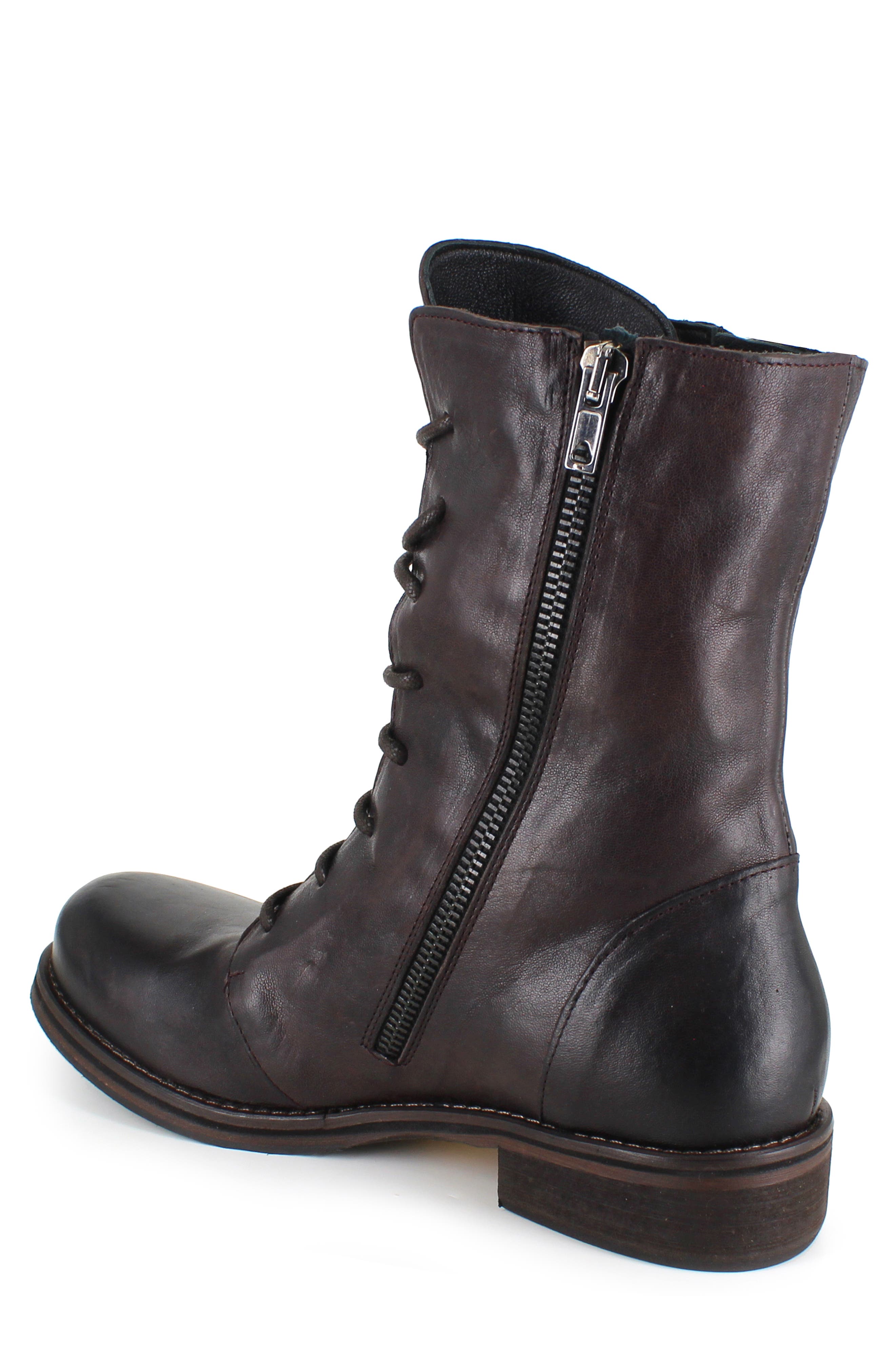 ZIGI Zander Bootie, Alternate, color, Brown Leather