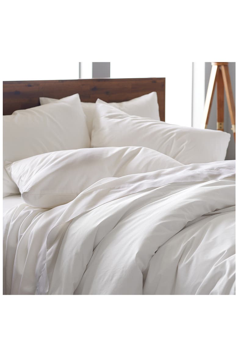 1200 Thread Count Cotton Sateen 4-Piece Sheet Set, Alternate, color, WHITE