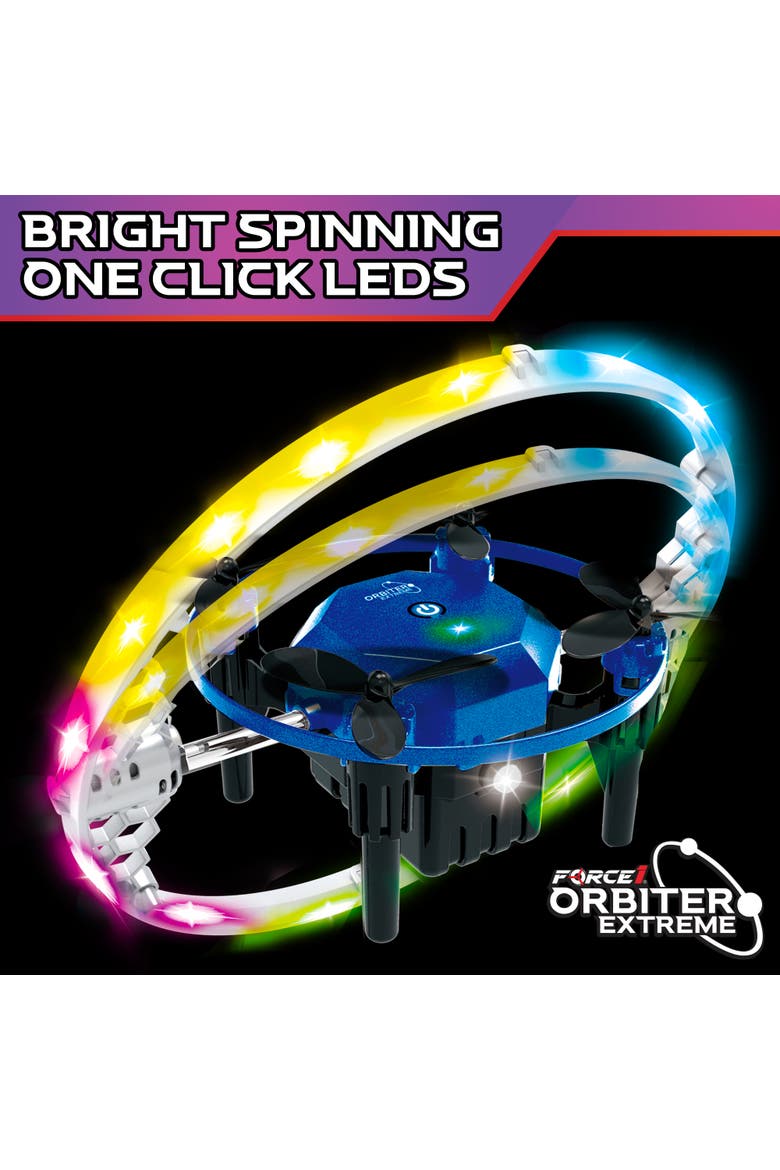 Obiter Extreme RC Aerial Drone with 360 Spins, Alternate, color, Blue