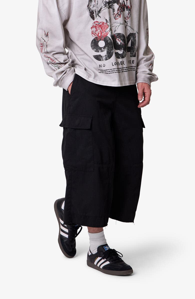 mnml Extra Long Cargo Shorts, Alternate, color, 