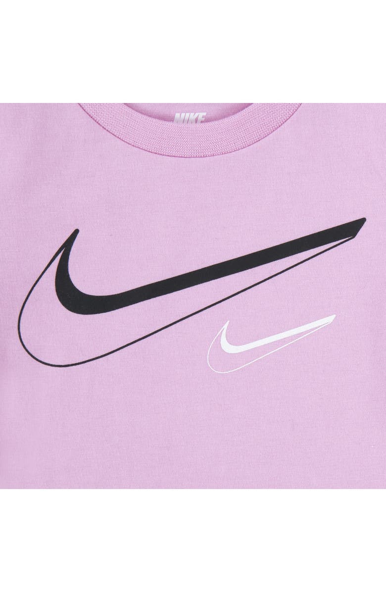 Nike Kids' Short Sleeve Logo Graphic T-Shirt & Flare Leggings Set, Alternate, color,