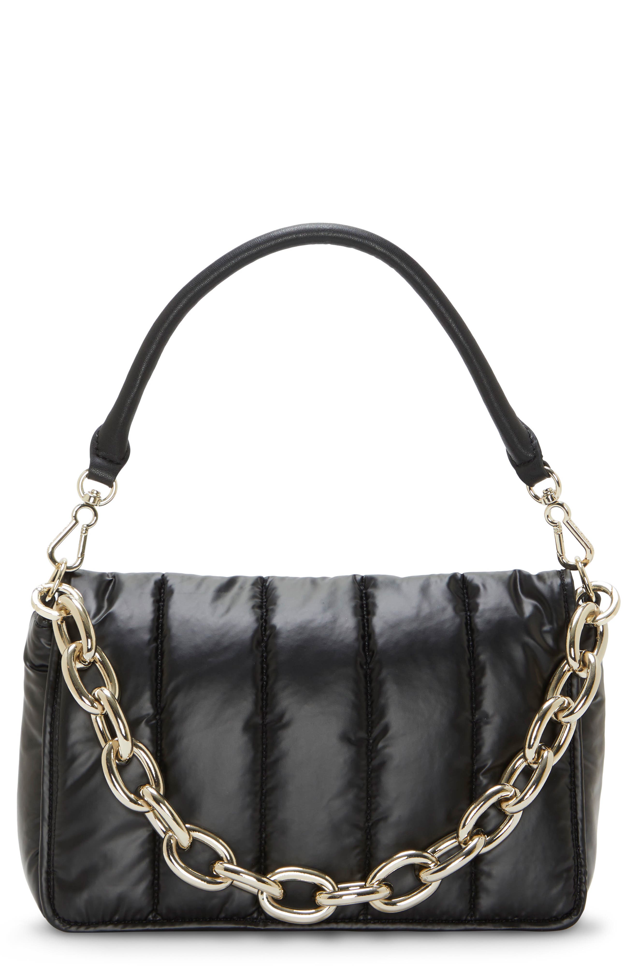 Vince Camuto Lonhi Quilted Nylon Crossbody Bag, Main, color, 