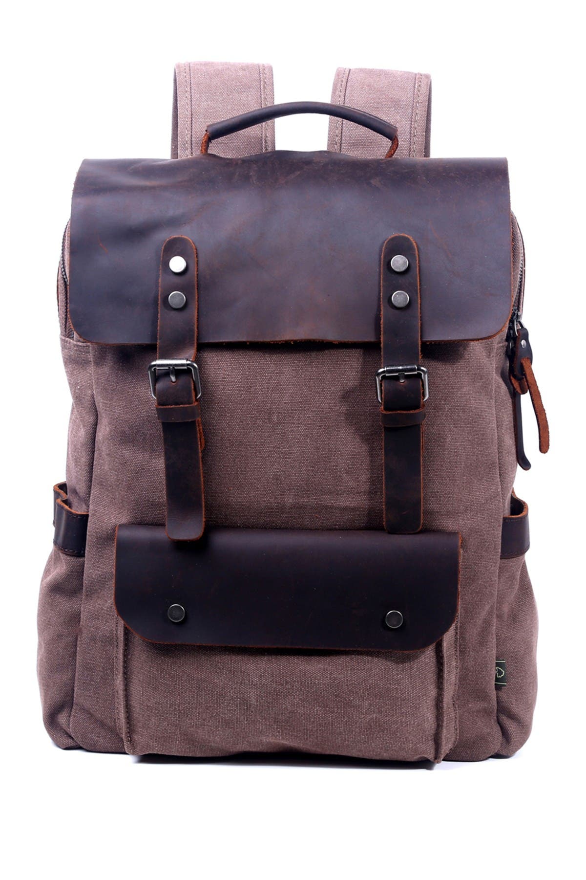 THE SAME DIRECTION Valley Hills Canvas Backpack, Main, color, 